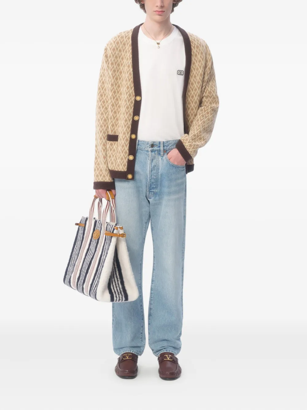 Valentino Garavani striped tote bag | Image 2