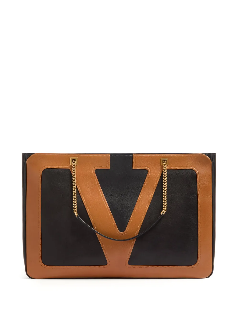 Valentino Vlogo Signature Tote Bag In Schwarz
