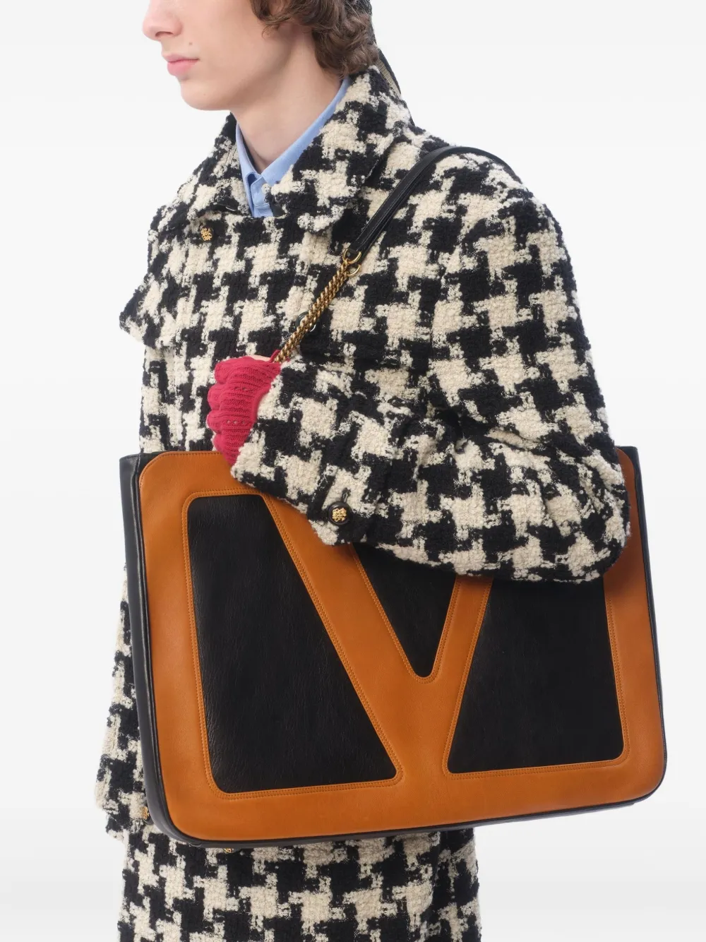 Valentino Garavani VLogo Signature shopper Zwart