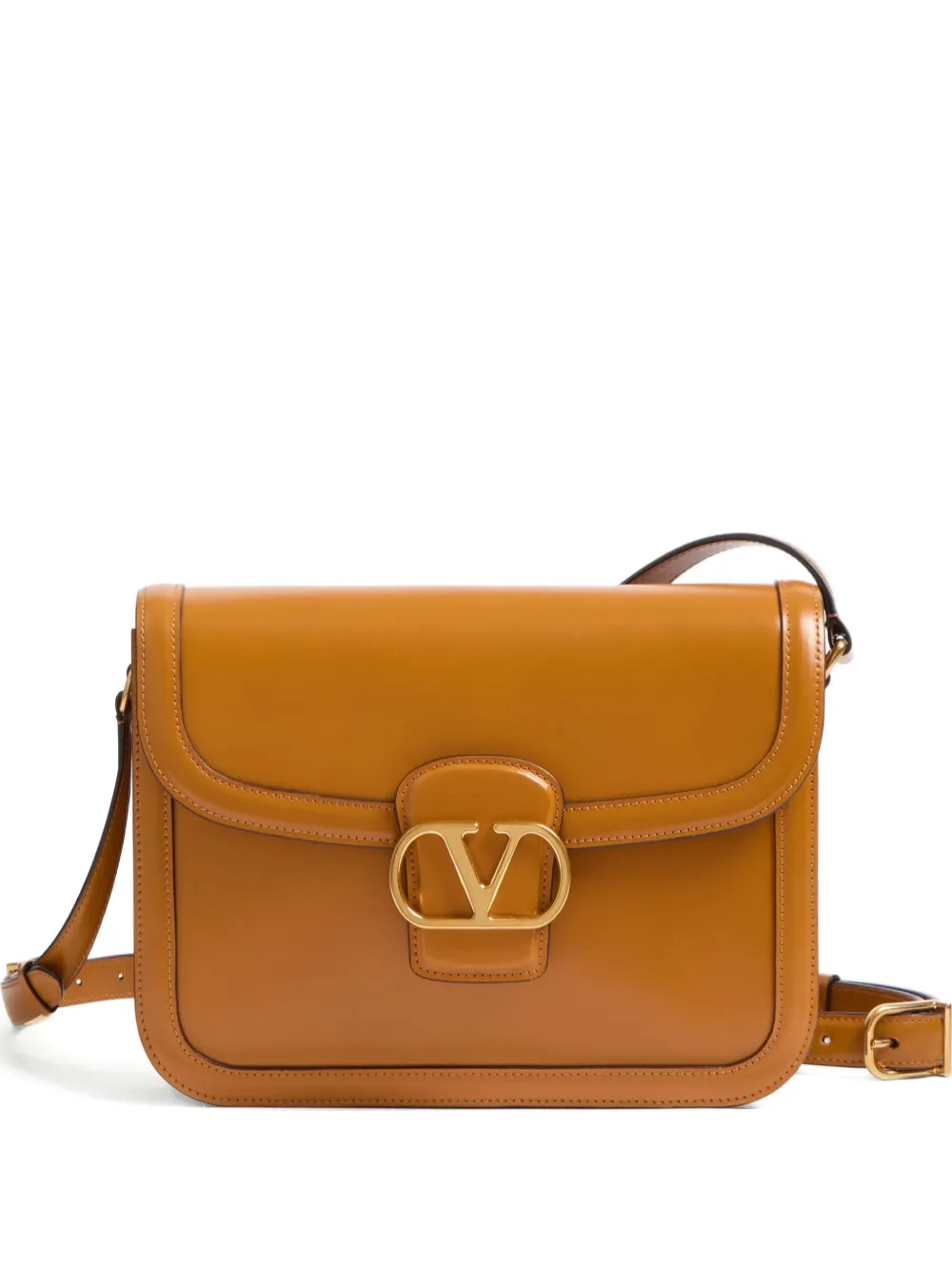 Valentino Garavani Borsa a spalla 9to5 - Marrone