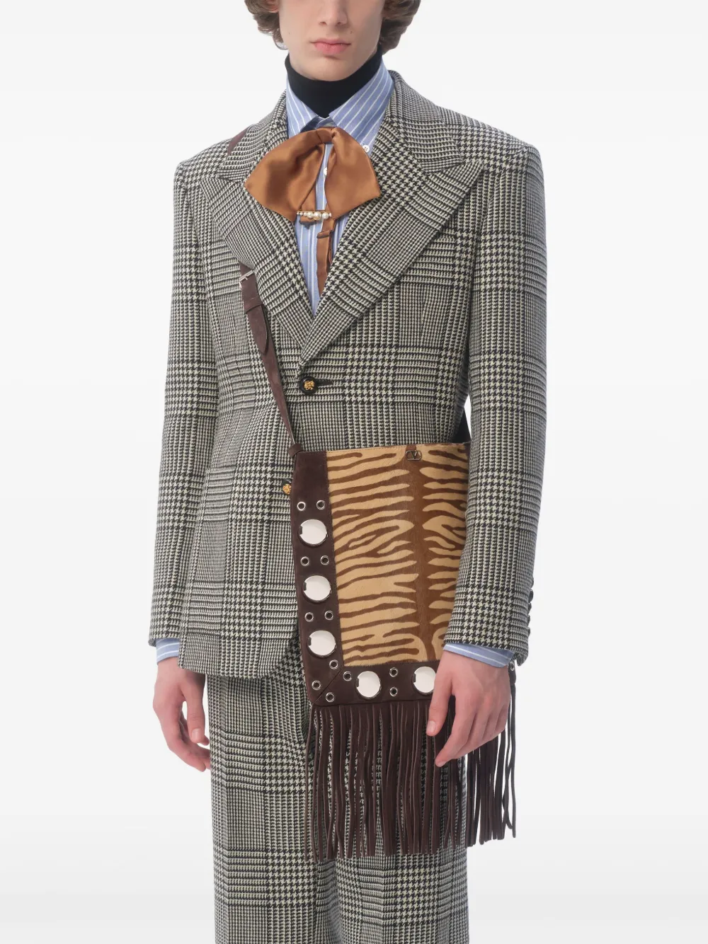 Valentino Garavani Nellcôte schoudertas - Bruin