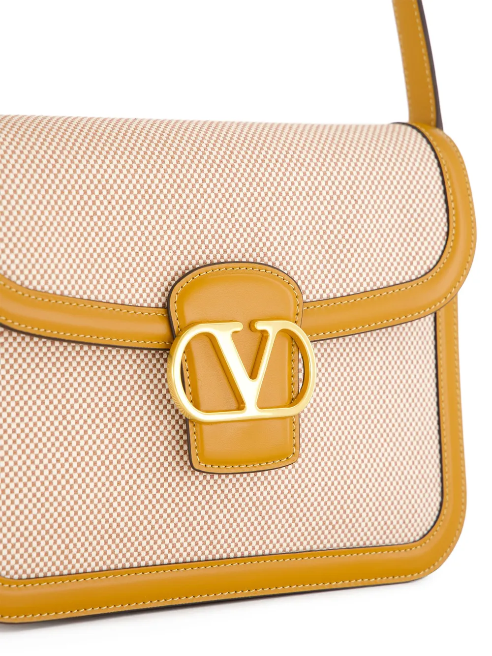 【関税&送料込】Valentino Garavani Camel Leather 9To5 Should Valentino Garavani Camel Leather 9to5 Shoulder Bag | italist