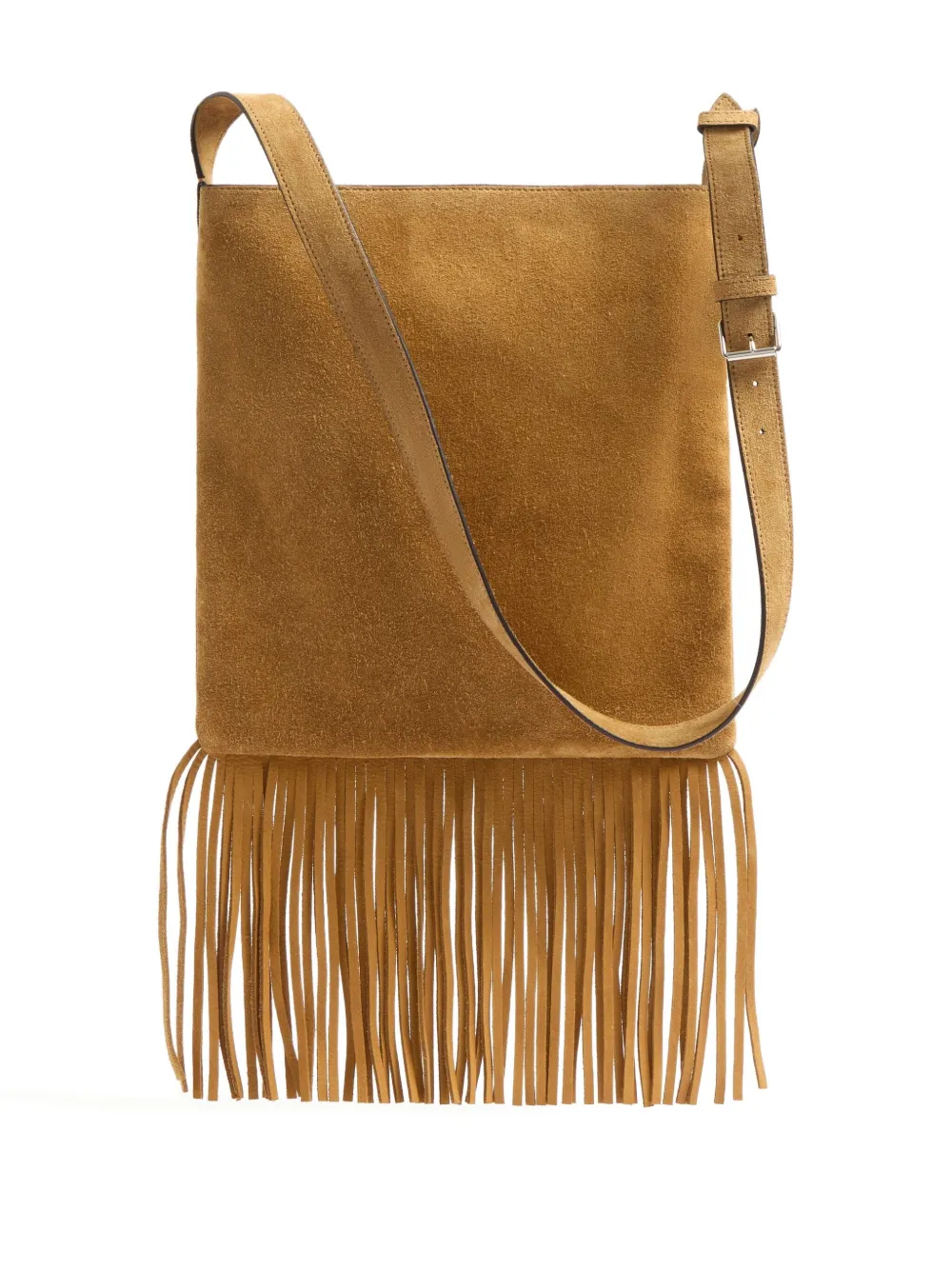 Valentino Garavani Nellcôte suède schoudertas Beige