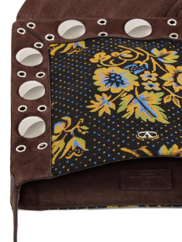 Valentino Garavani Nellcôte ショルダーバッグ | ブラウン | FARFETCH JP