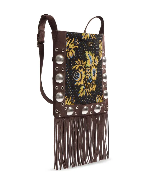 Valentino Garavani Nellcôte ショルダーバッグ | ブラウン | FARFETCH JP