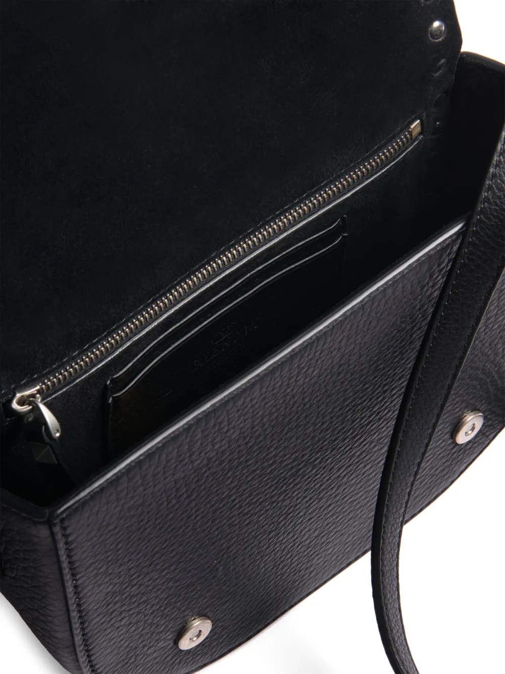 Valentino Garavani Borsa a tracolla Rockstud piccola - Nero