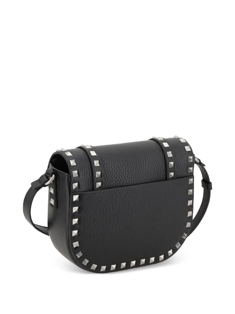 Valentino Garavani Rockstud kleine crossbodytas - Zwart