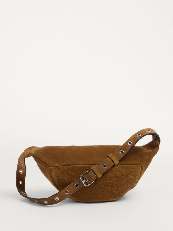 Suede waist bag top