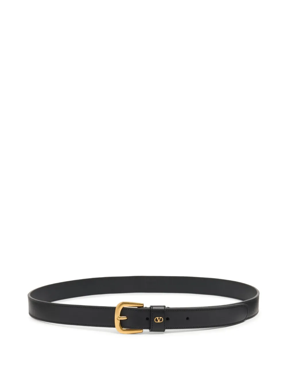 Image 1 of Valentino Garavani 25mm VLogo Signature leather belt