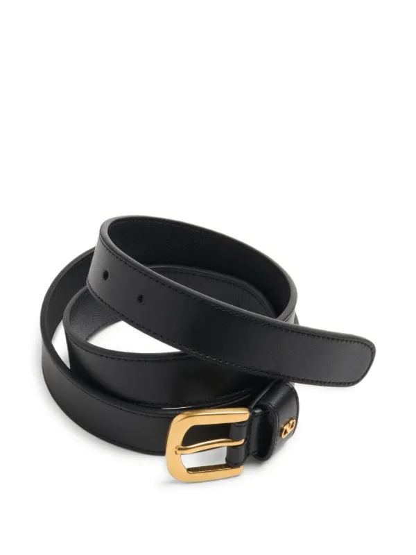 Valentino Garavani Vロゴ シグネチャー レザーベルト