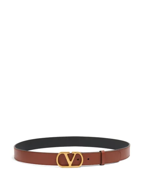 Valentino Garavani logo-buckle belt
