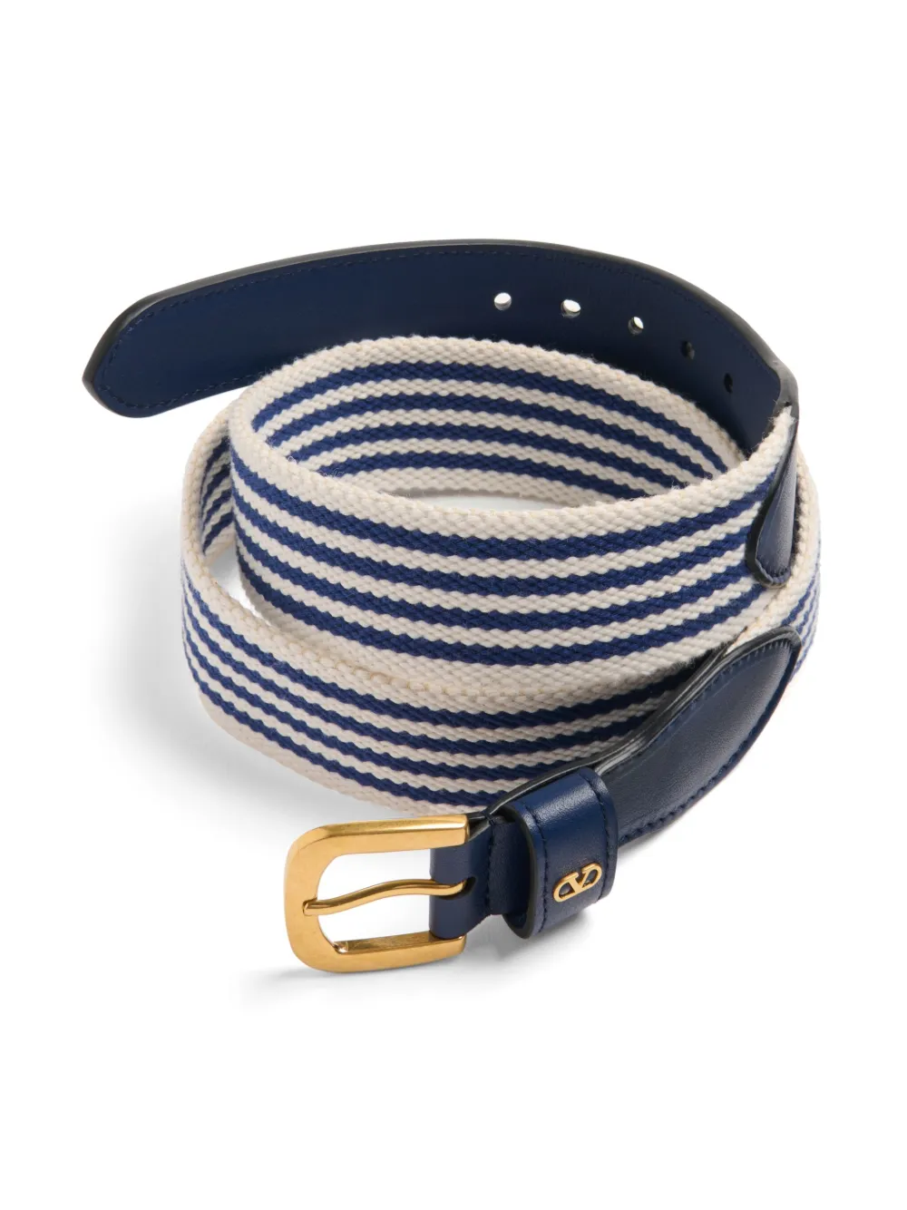 Valentino Garavani 35mm VLogo Signature riem Blauw