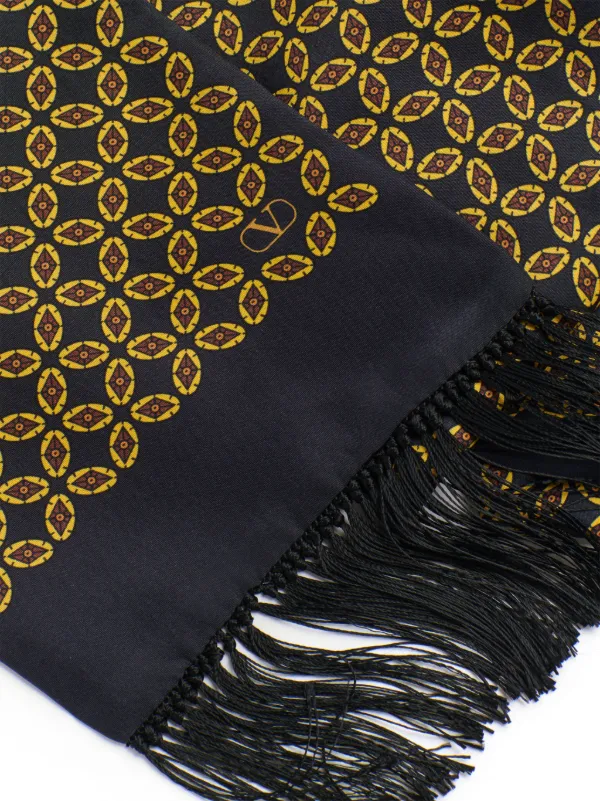 スカーフ Valentino Garavani Reversibile Scarf Bandeaux Valentino Garavani Reversibile Scarf Bandeaux (VALENTINO