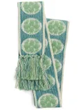 Valentino Garavani Antibes fringed scarf - Green