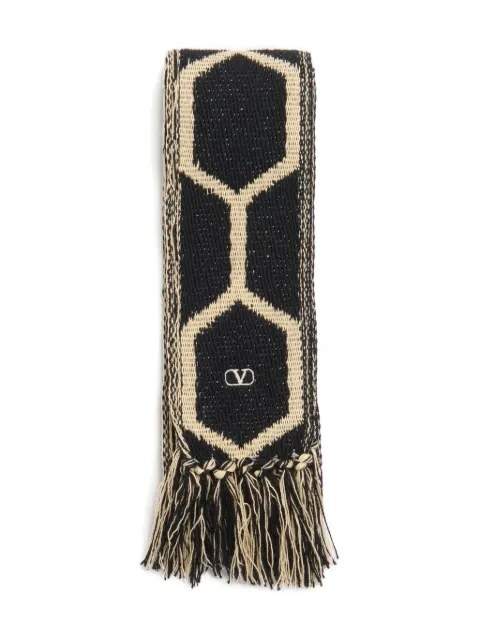 Valentino Garavani Antibes fringed scarf