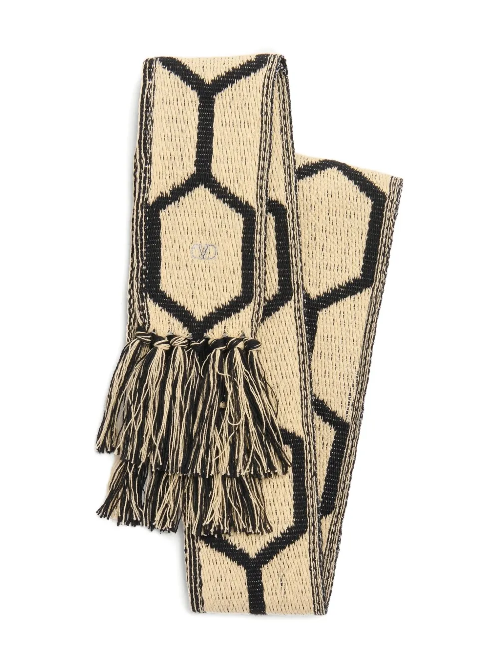 Valentino Garavani Antibes fringed scarf | Image 2