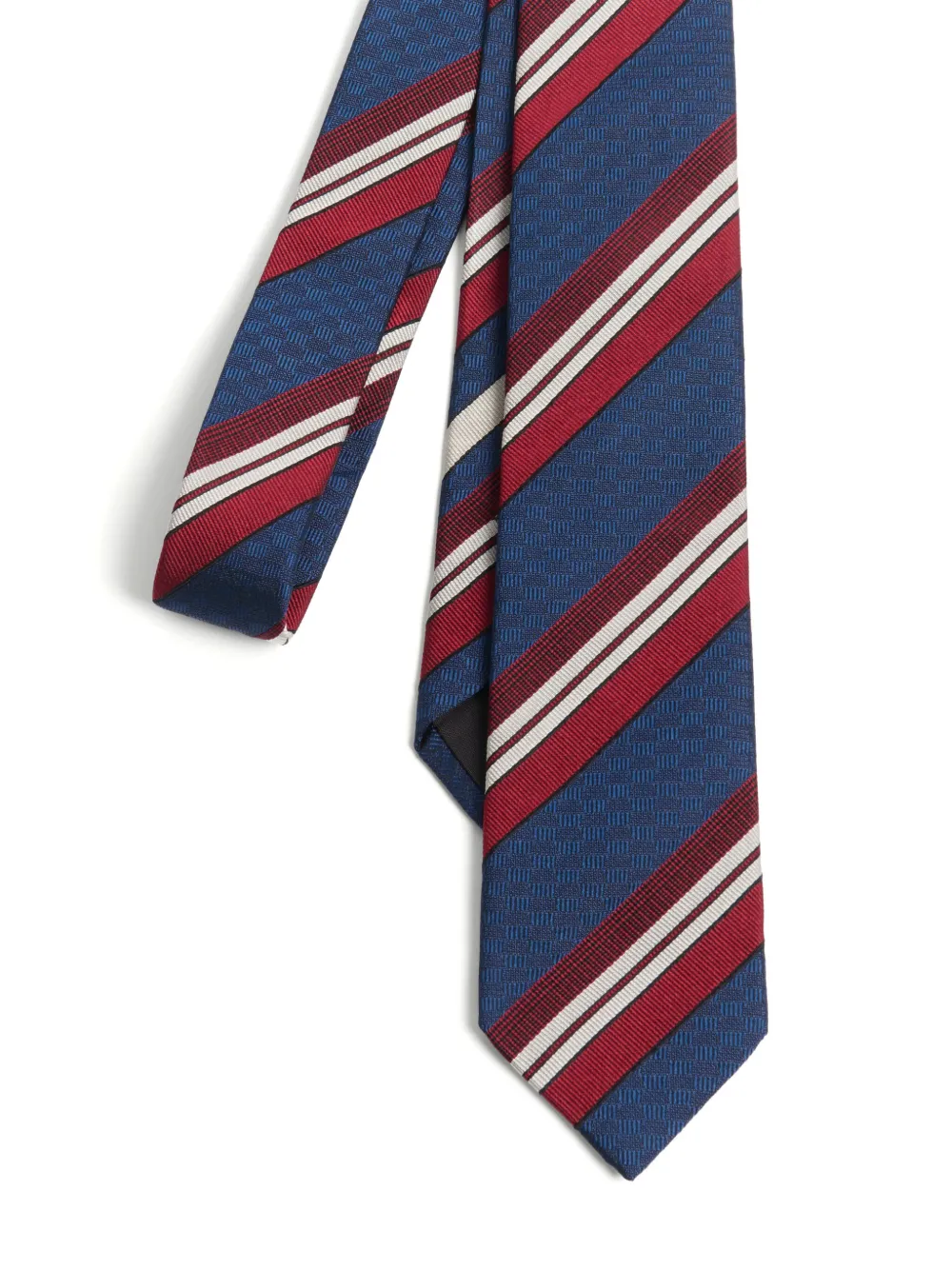 Valentino Garavani striped tie - Blauw