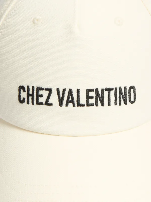 Valentino Garavani ロゴ キャップ | ホワイト | FARFETCH JP