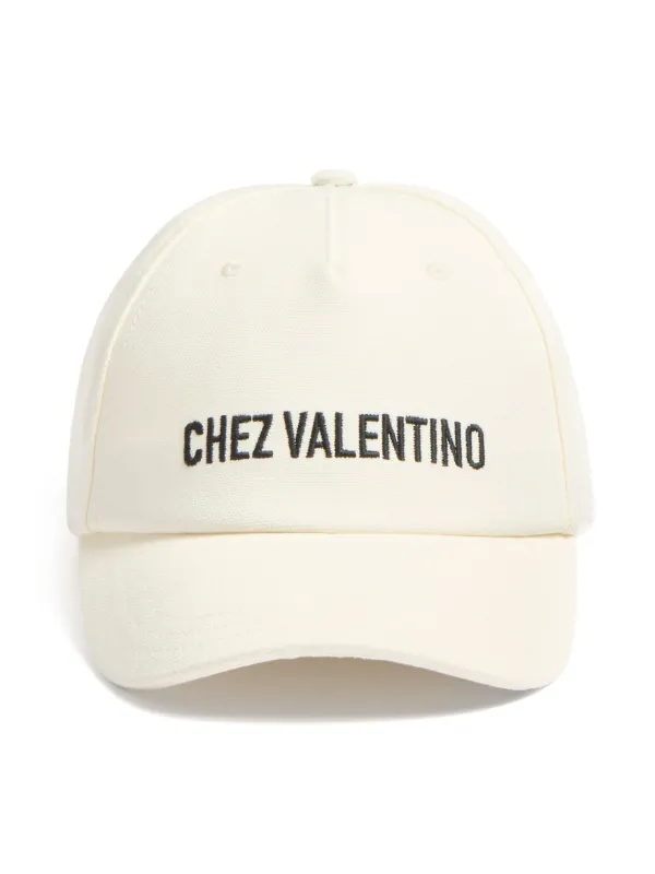 Valentino Garavani ロゴ キャップ | ニュートラル | FARFETCH JP