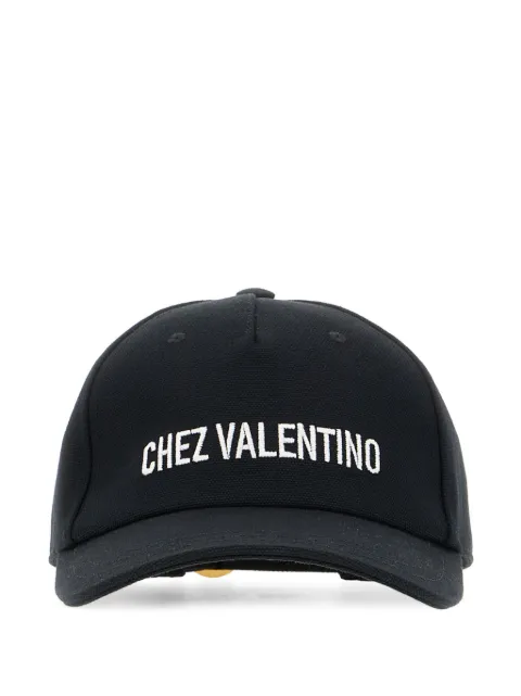 Valentino Garavani embroidered cotton baseball cap