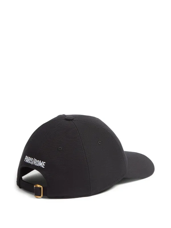 Valentino Garavani logo-embroidered Baseball Cap | Black