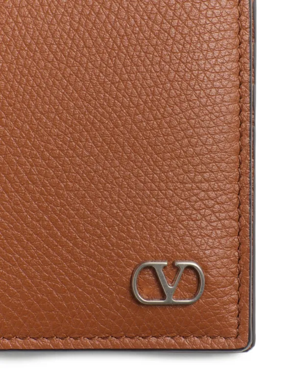 Valentino Garavani Vロゴ シグネチャー 財布 | ブラウン