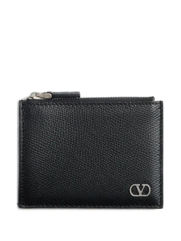 Valentino Garavani Vロゴ シグネチャー 財布 | ブラック | FARFETCH JP