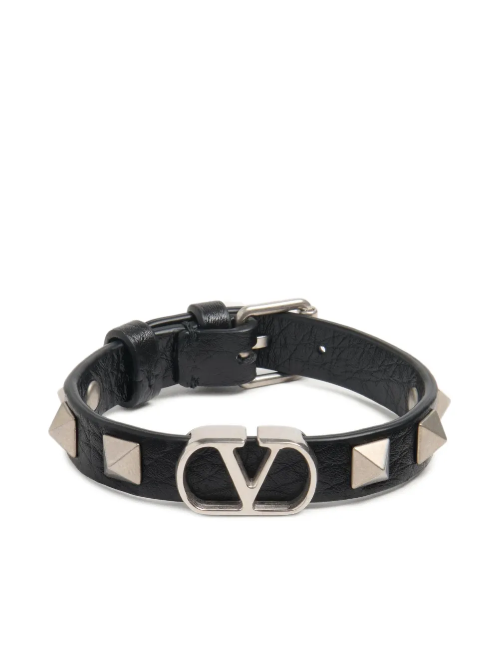 Valentino Garavani VLogo Signature bracelet | Black | Image 1