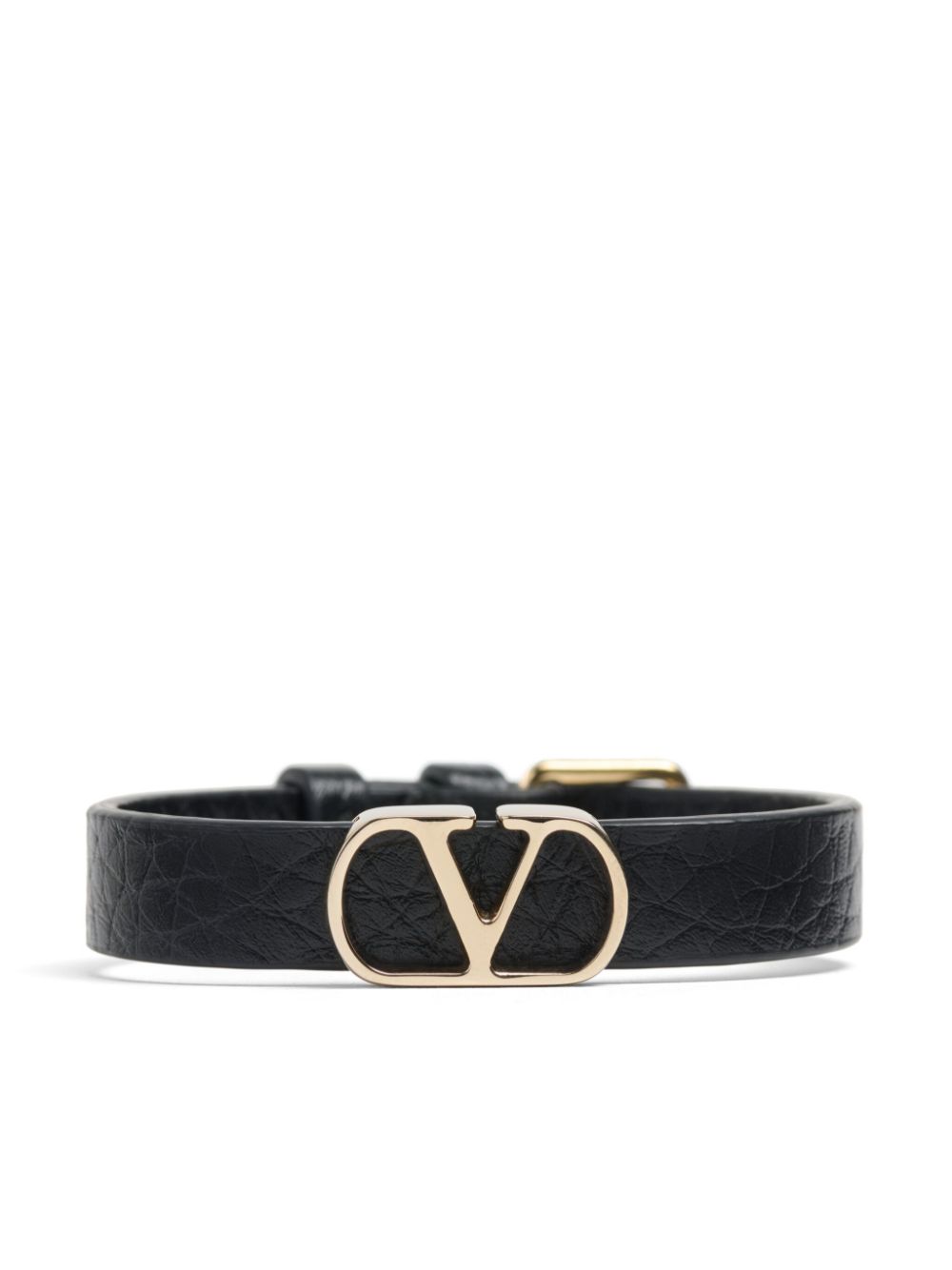 Valentino Garavani Armband met logo - Zwart