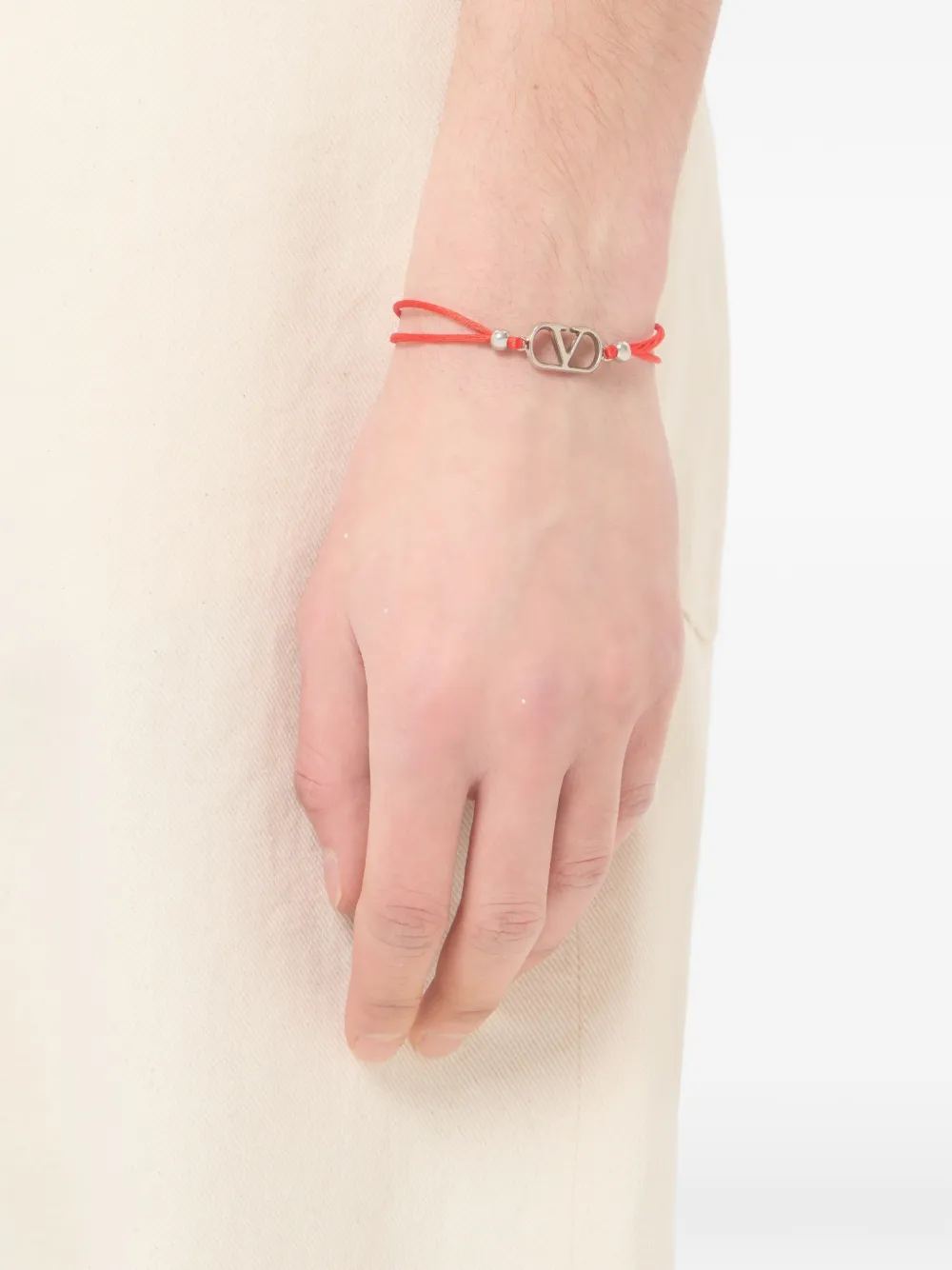VLogo Signature cotton bracelet