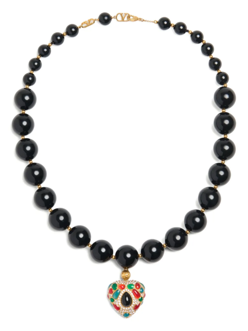 Valentino Garavani Coeur Royal necklace | Gold | Image 1
