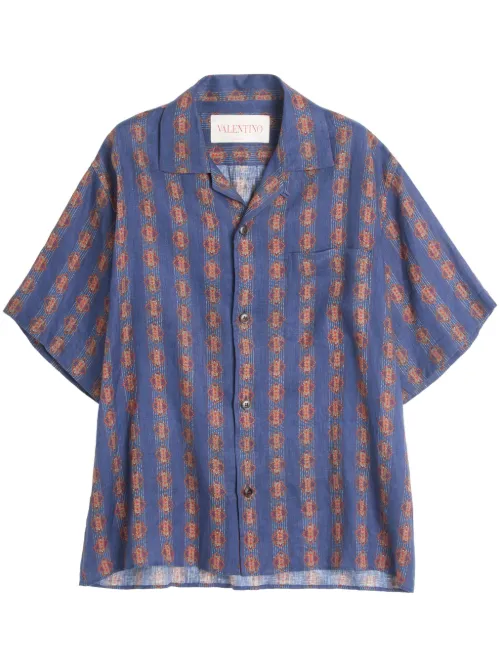 Chemise bowling Voyage Imaginaire - Valentino Garavani - Modalova