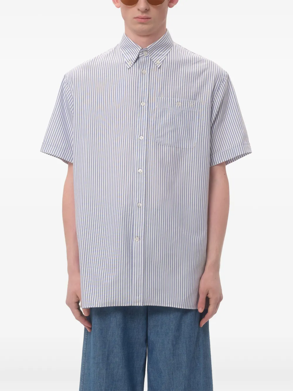 Valentino Garavani Pet met geborduurd VLogo Blauw
