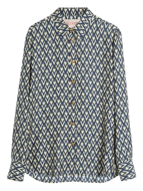 Valentino Garavani Toute La V skjorta med tryck