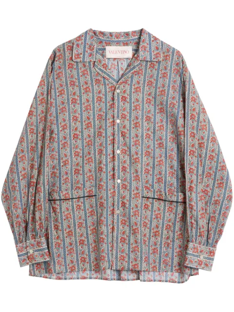 Valentino Garavani floral-print shirt 