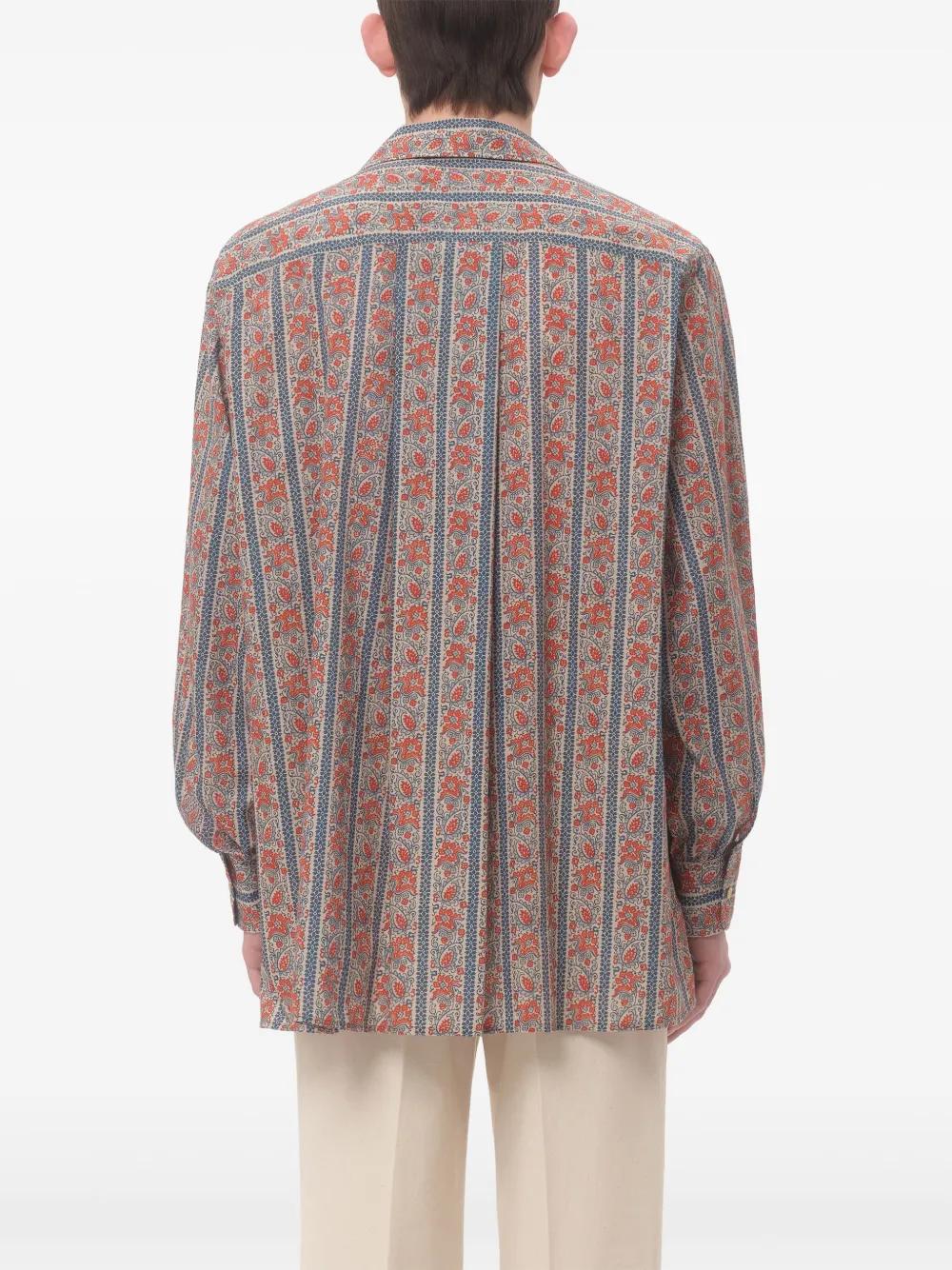 Valentino Garavani Voyage Imaginaire pyjamashirt Grijs