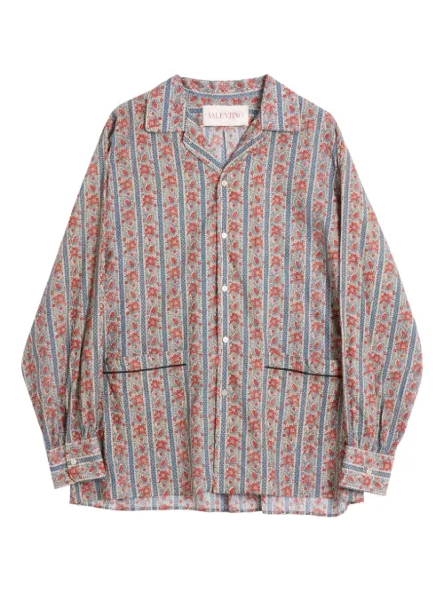 Chemise de pyjama Voyage Imaginaire - Valentino Garavani - Modalova