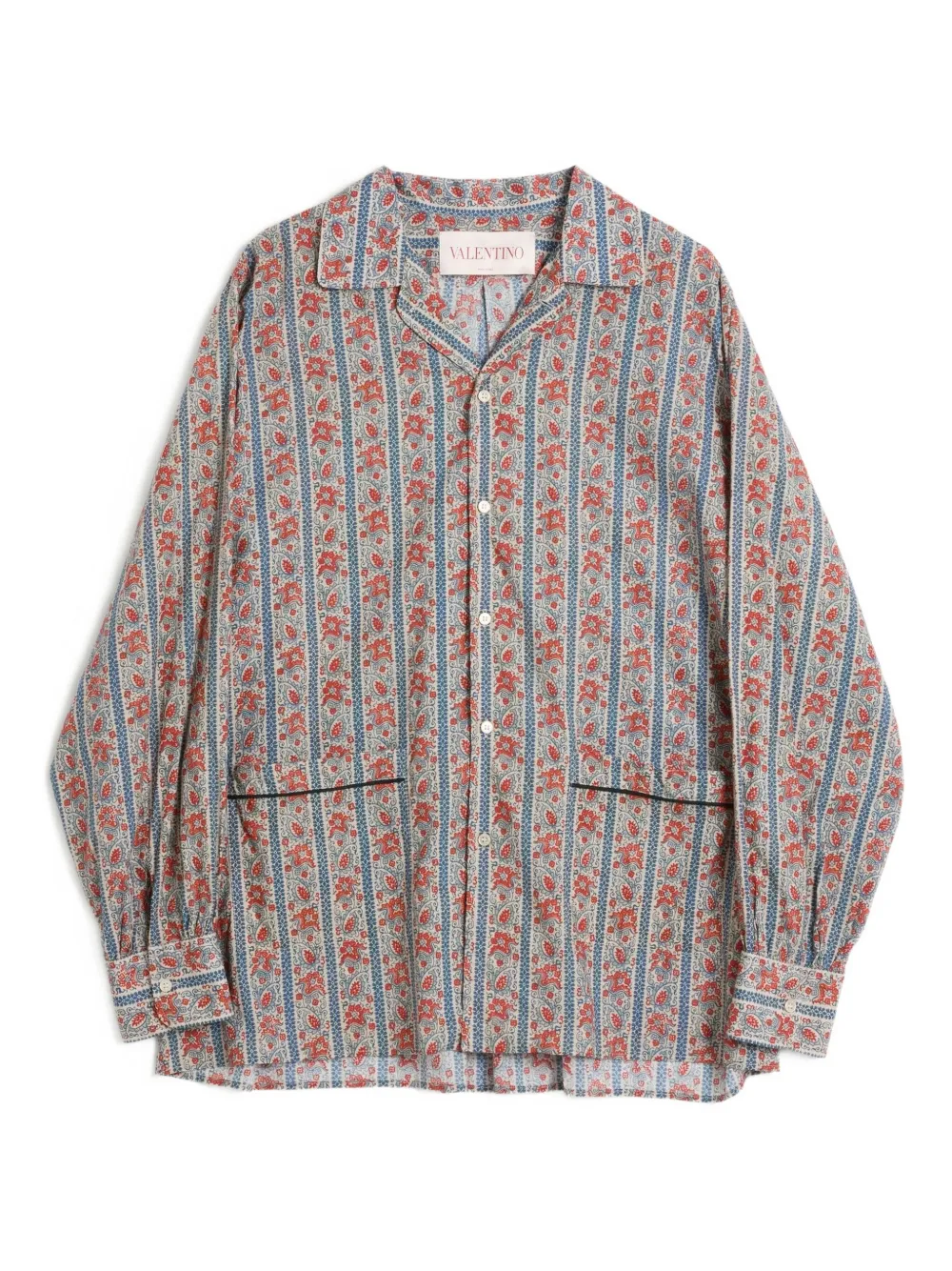 Valentino Garavani Voyage Imaginaire シャツ - グレー Valentino Garavani Voyage Imaginaire シャツ - グレー