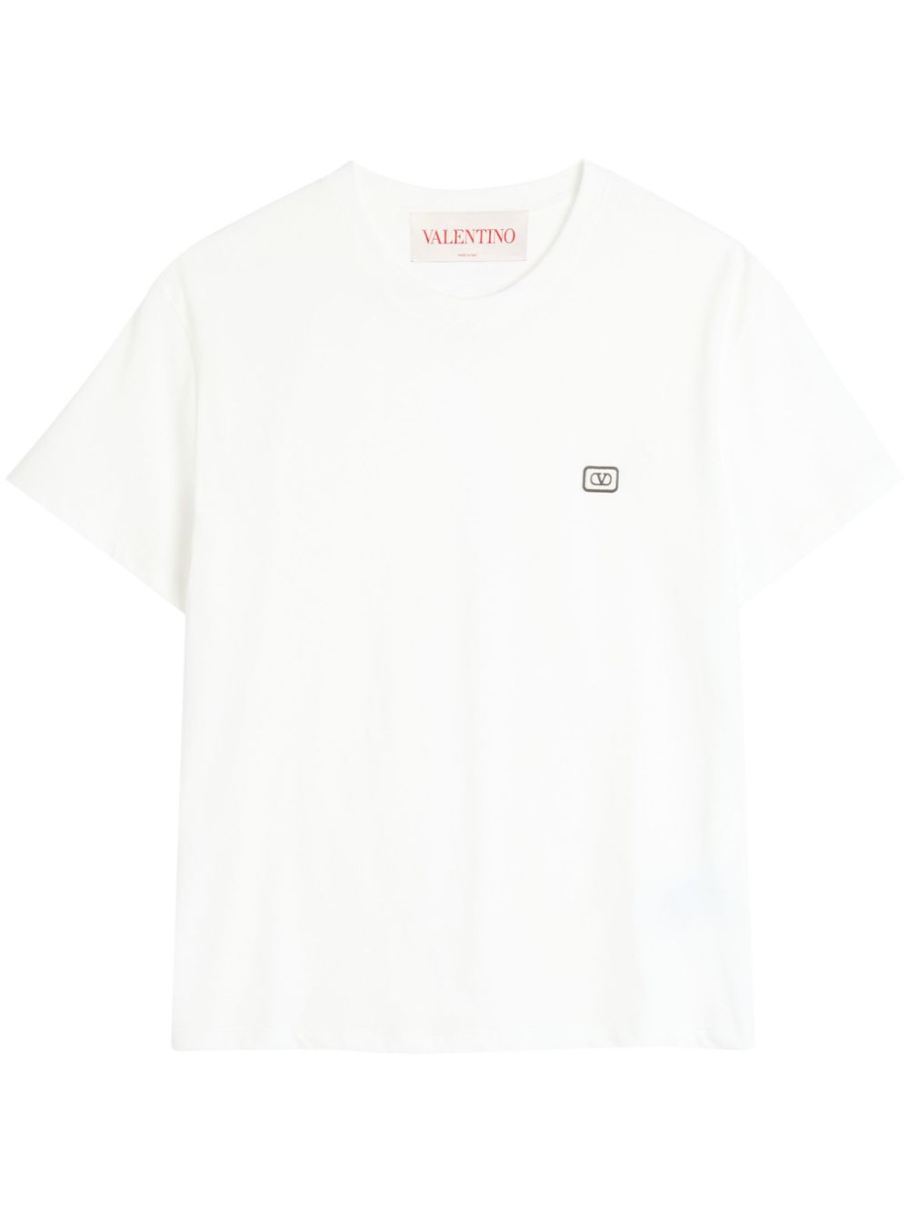 Valentino Garavani T-shirt met VLogo-patch Wit