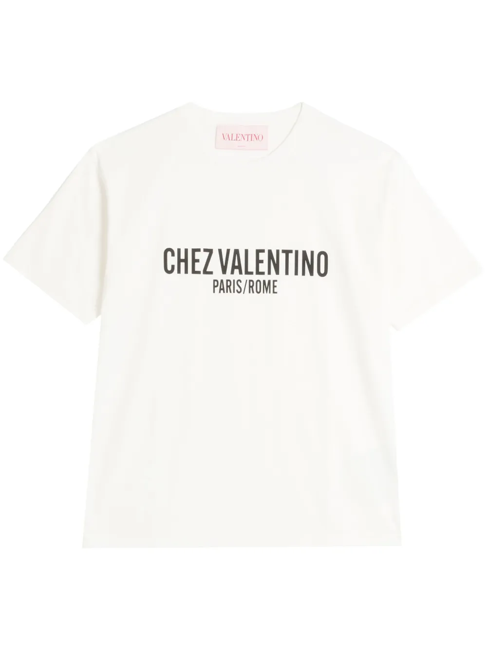 Valentino Garavani Chez Valentino-print T-shirt | White | FARFETCH AO