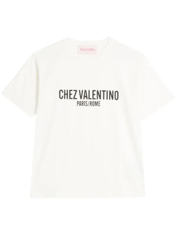 Valentino white t shirt on sale