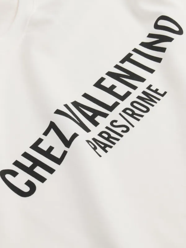 Valentino Garavani シェ プリントTシャツ | ホワイト | FARFETCH JP