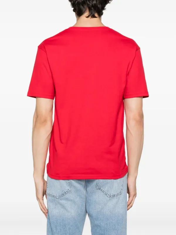 Valentino Garavani Chez-print T-shirt | Red | FARFETCH ID