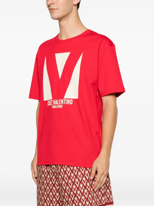 Valentino Garavani Chez Valentino short-sleeved T-shirt | Red