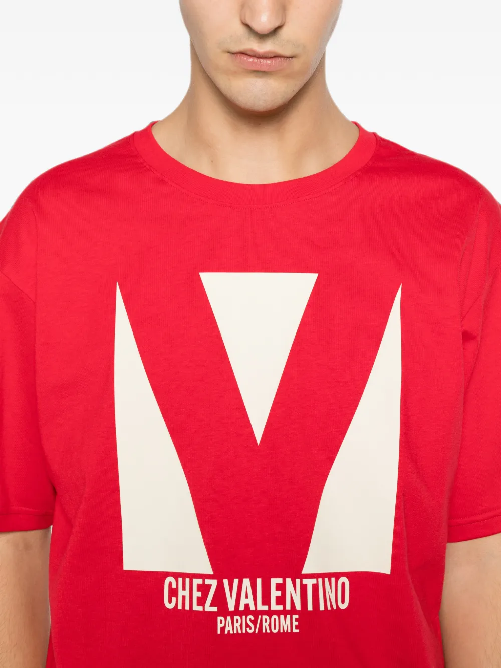 Valentino Garavani Chez Valentino short-sleeved T-shirt | Red
