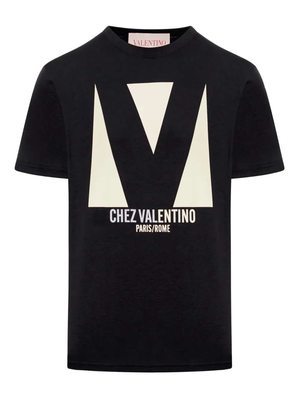Valentino Garavani playera con estampado Chez | negro | Image 1