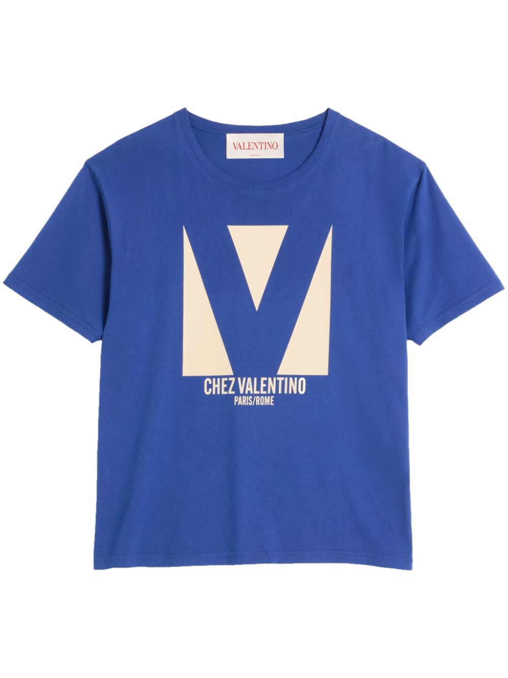 Valentino Garavani T-shirt met print Blauw