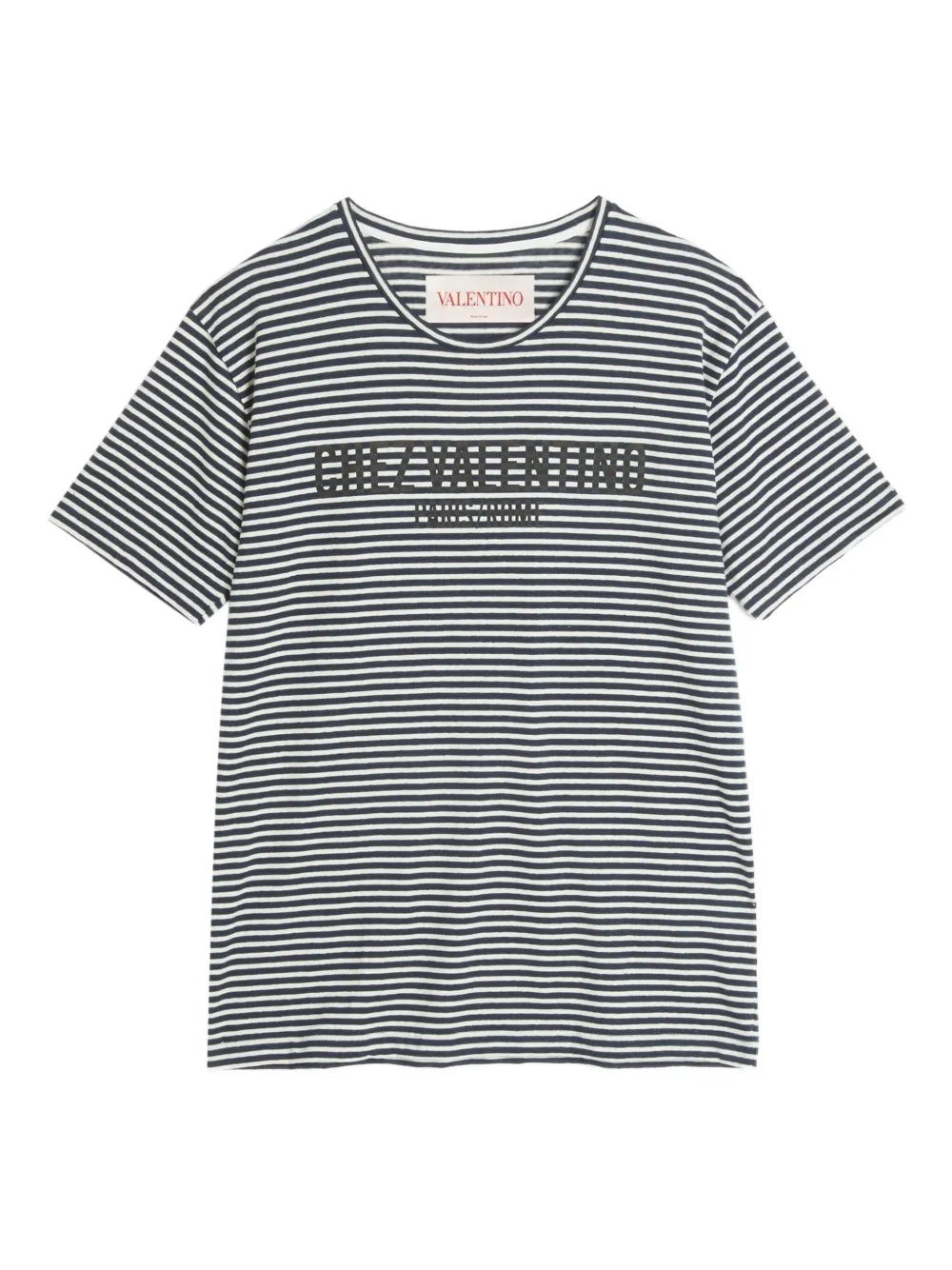 Valentino Garavani T-shirt a righe - Nero