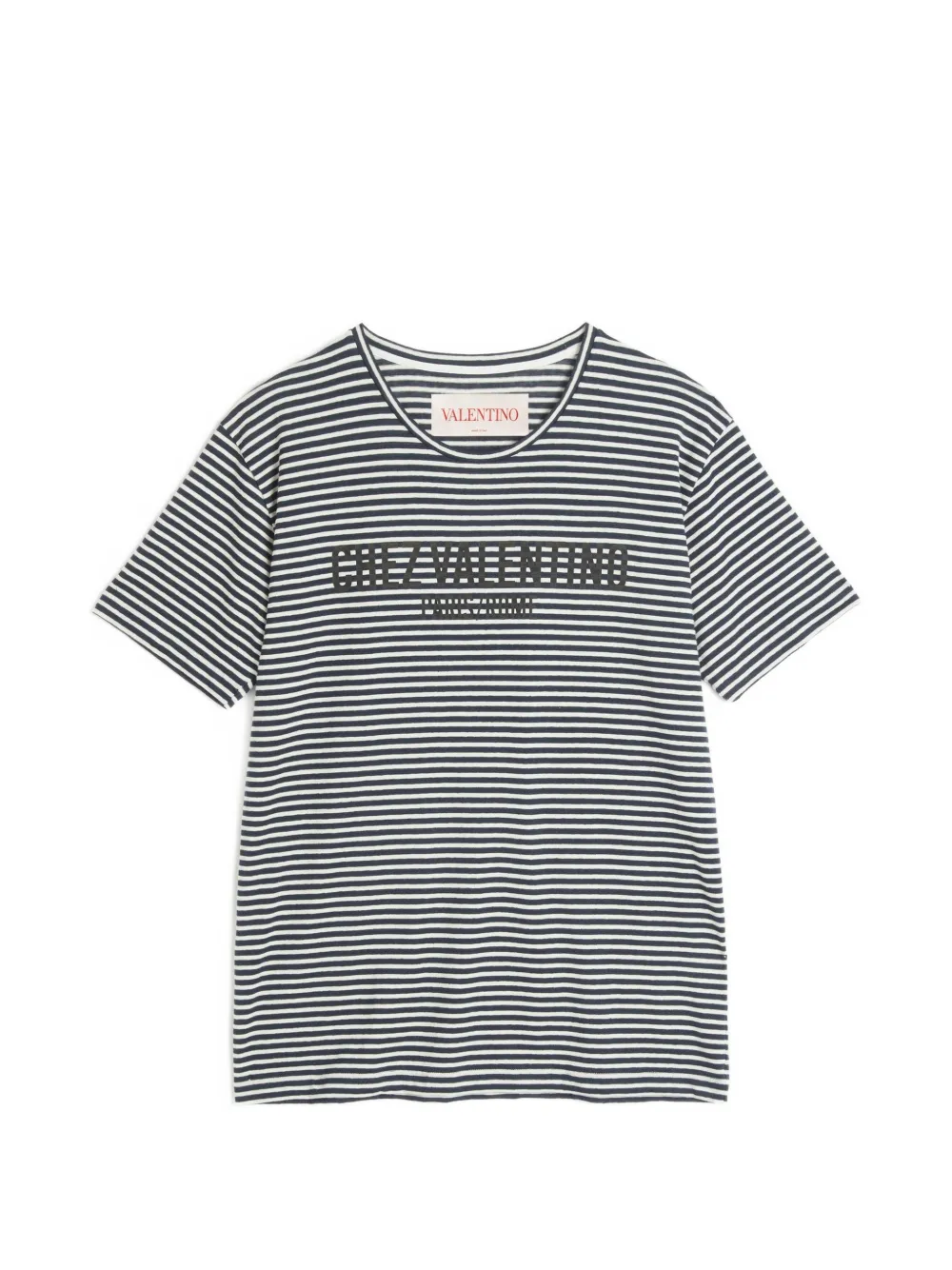Valentino Garavani T-shirt a righe - Nero