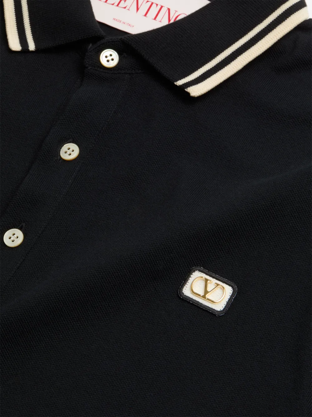 Valentino Garavani Vロゴ ポロシャツ | ブラック | FARFETCH JP